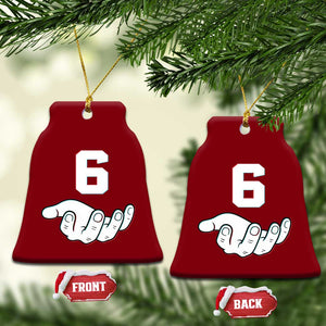 Number 6 Ceramic Ornament Matching 67 Meme Costume 6th Birthday 6 Years TS10 Print Your Wear