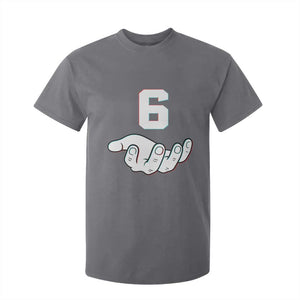 Number 6 T Shirt For Kid Matching 67 Meme Costume 6th Birthday 6 Years TS10 Charcoal Print Your Wear