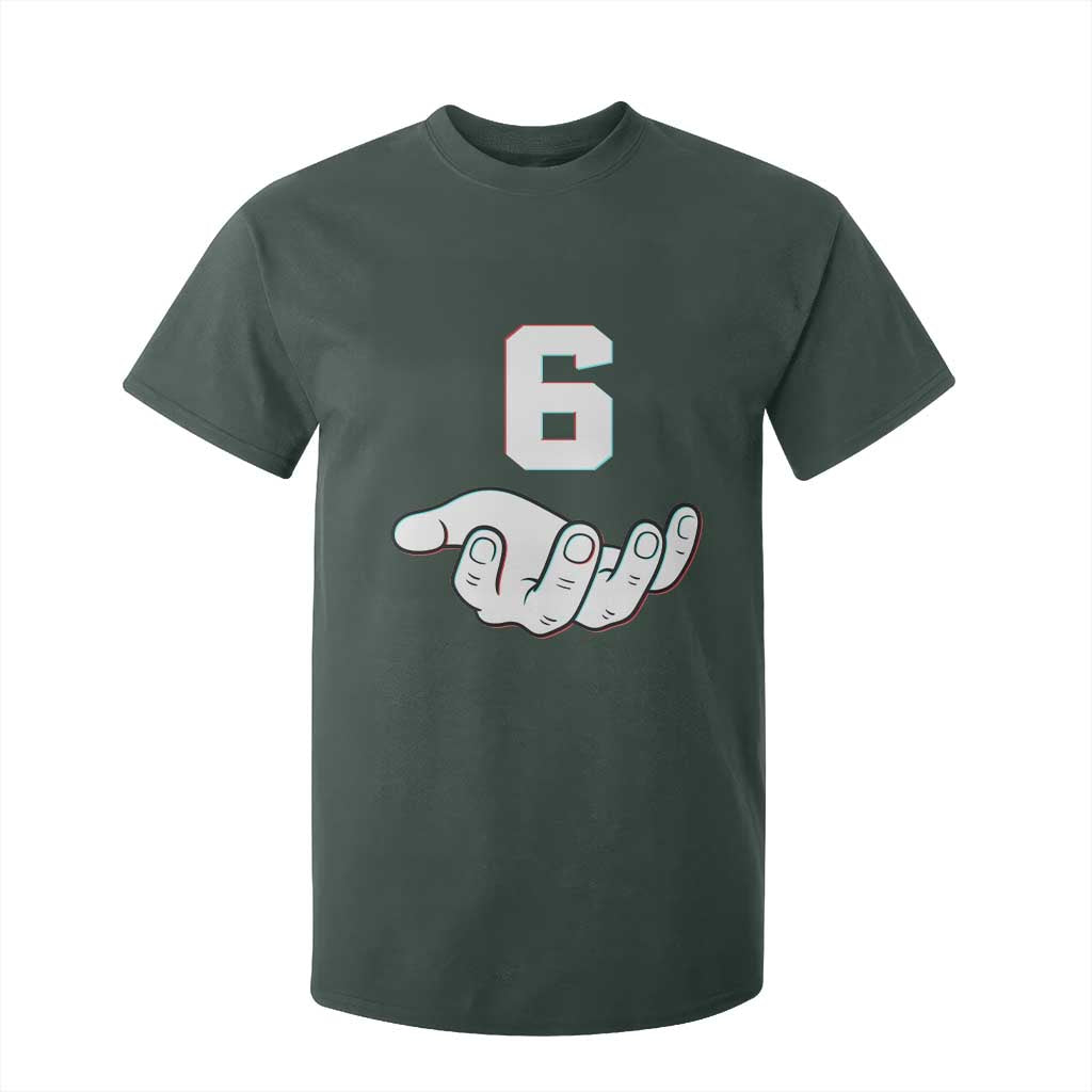 Number 6 T Shirt For Kid Matching 67 Meme Costume 6th Birthday 6 Years TS10 Dark Forest Green Print Your Wear