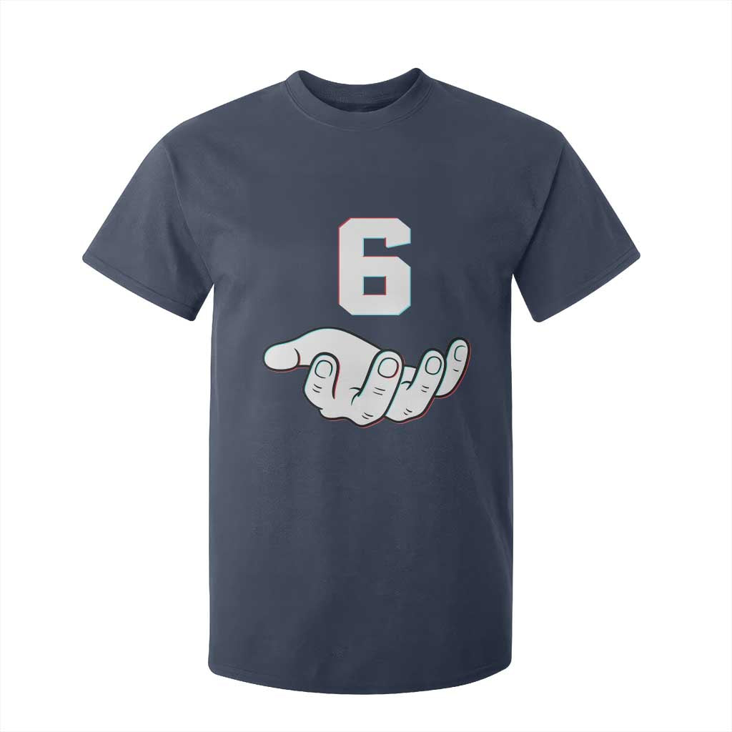 Number 6 T Shirt For Kid Matching 67 Meme Costume 6th Birthday 6 Years TS10 Navy Print Your Wear