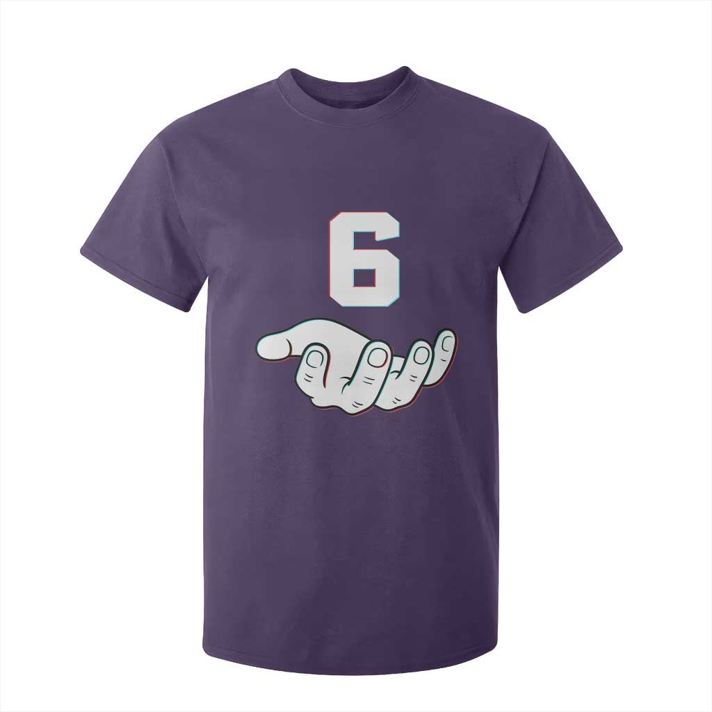 Number 6 T Shirt For Kid Matching 67 Meme Costume 6th Birthday 6 Years TS10 Purple Print Your Wear