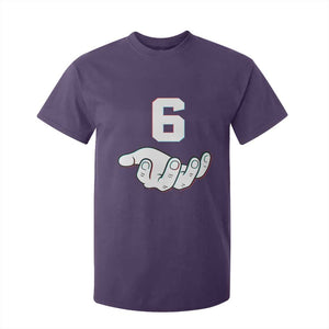 Number 6 T Shirt For Kid Matching 67 Meme Costume 6th Birthday 6 Years TS10 Purple Print Your Wear