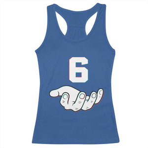 Number 6 Racerback Tank Top Matching 67 Meme Costume 6th Birthday 6 Years TS10 Royal Blue Print Your Wear
