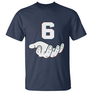 Number 6 T Shirt Matching 67 Meme Costume 6th Birthday 6 Years TS10 Navy Print Your Wear