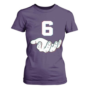 Number 6 T Shirt For Women Matching 67 Meme Costume 6th Birthday 6 Years TS10 Purple Print Your Wear