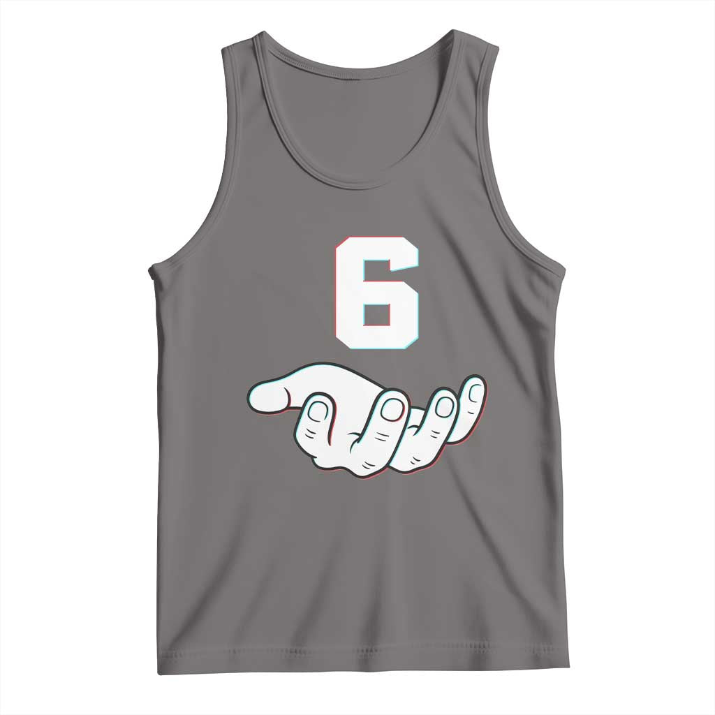 Number 6 Tank Top Matching 67 Meme Costume 6th Birthday 6 Years TS10 Deep Heather Print Your Wear