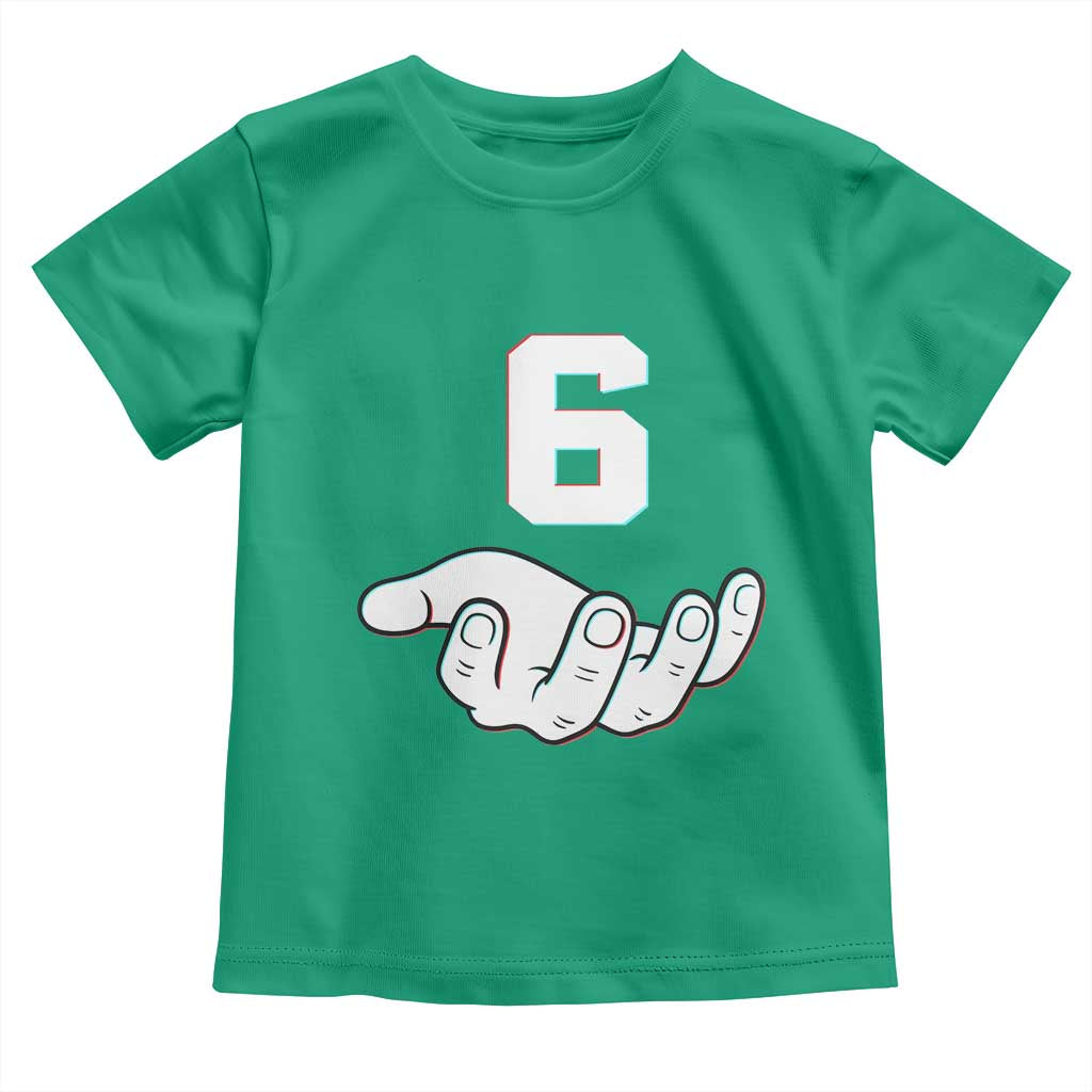 Number 6 Toddler T Shirt Matching 67 Meme Costume 6th Birthday 6 Years TS10 Irish Green Print Your Wear