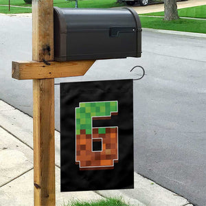 Number 6 Garden Flag Game Matching 67 Meme Costume 6th Birthday 6 Years TS10 Print Your Wear