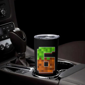 Number 6 Tumbler Cup Game Matching 67 Meme Costume 6th Birthday 6 Years TS10 Print Your Wear