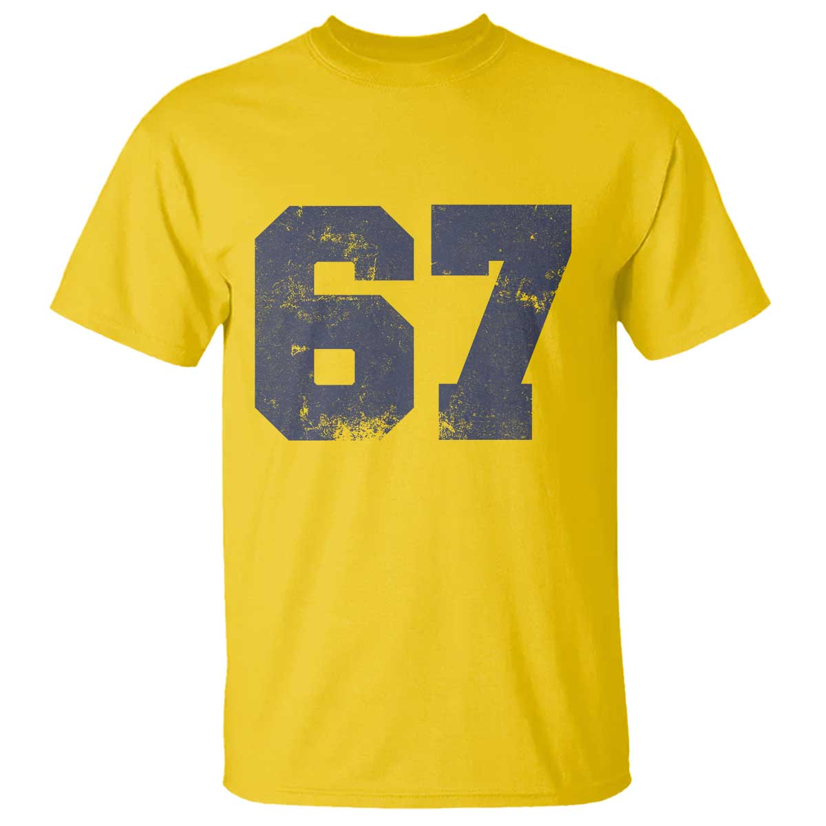 Number 67 T Shirt Numbered Uniform Sports Jersey Team 67th Birthday TS10 Daisy Print Your Wear