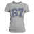 Number 67 T Shirt For Women Numbered Uniform Sports Jersey Team 67th Birthday - Print Your Wear
