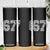 67 Jersey Number Skinny Tumbler Funny Six Seven Meme Y2k Leopard Number TS10 Print Your Wear