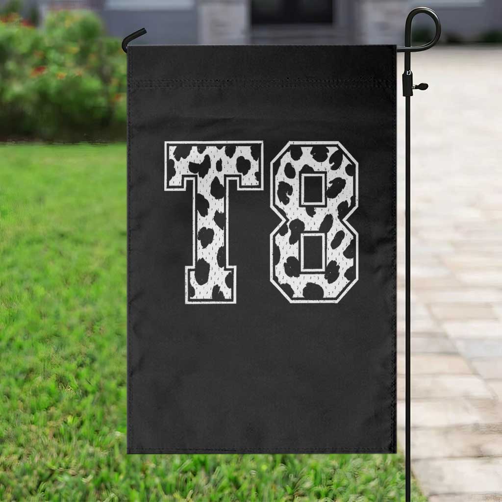 T8 Jersey Number Garden Flag Y2k Leopard Number Concert Inspired Outfit Varsity Sports TS10 Print Your Wear