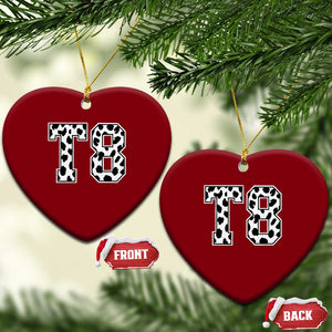 T8 Jersey Number Ceramic Ornament Y2k Leopard Number Concert Inspired Outfit Varsity Sports TS10 Print Your Wear