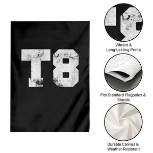 T8 Jersey Garden Flag Concert Inspired Outfit Varsity Sports TS10 Print Your Wear