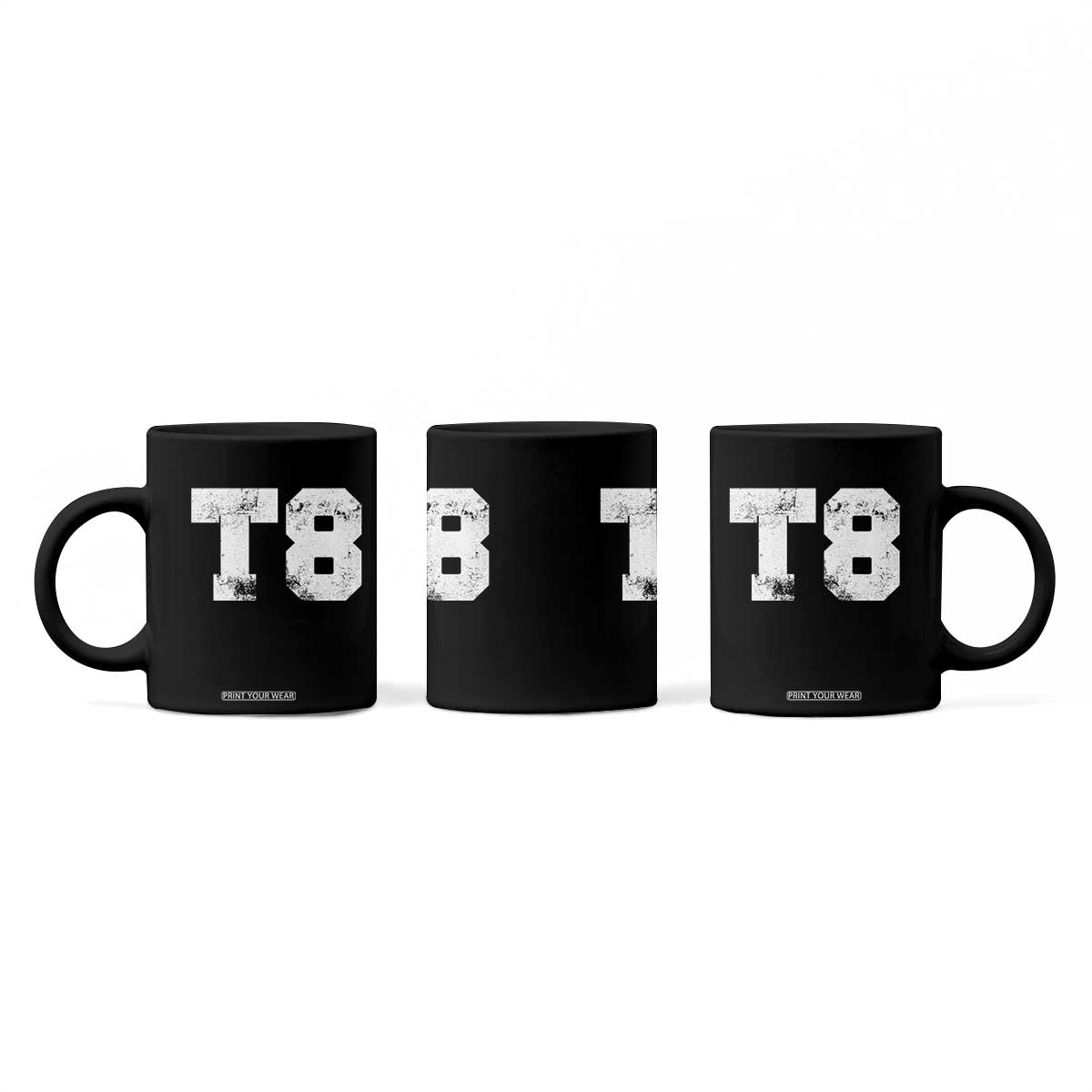 T8 Jersey Coffee Mug Concert Inspired Outfit Varsity Sports TS10 Print Your Wear