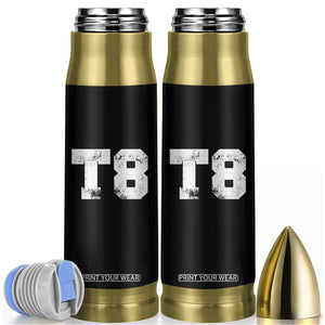 T8 Jersey Bullet Tumbler Concert Inspired Outfit Varsity Sports TS10 Black Print Your Wear
