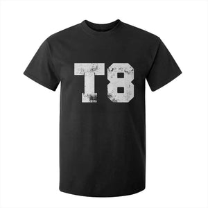 T8 Jersey T Shirt For Kid Concert Inspired Outfit Varsity Sports TS10 Black Print Your Wear
