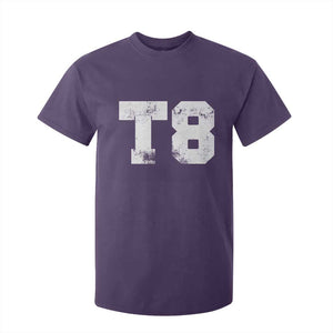 T8 Jersey T Shirt For Kid Concert Inspired Outfit Varsity Sports TS10 Purple Print Your Wear