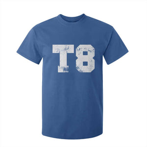 T8 Jersey T Shirt For Kid Concert Inspired Outfit Varsity Sports TS10 Royal Blue Print Your Wear