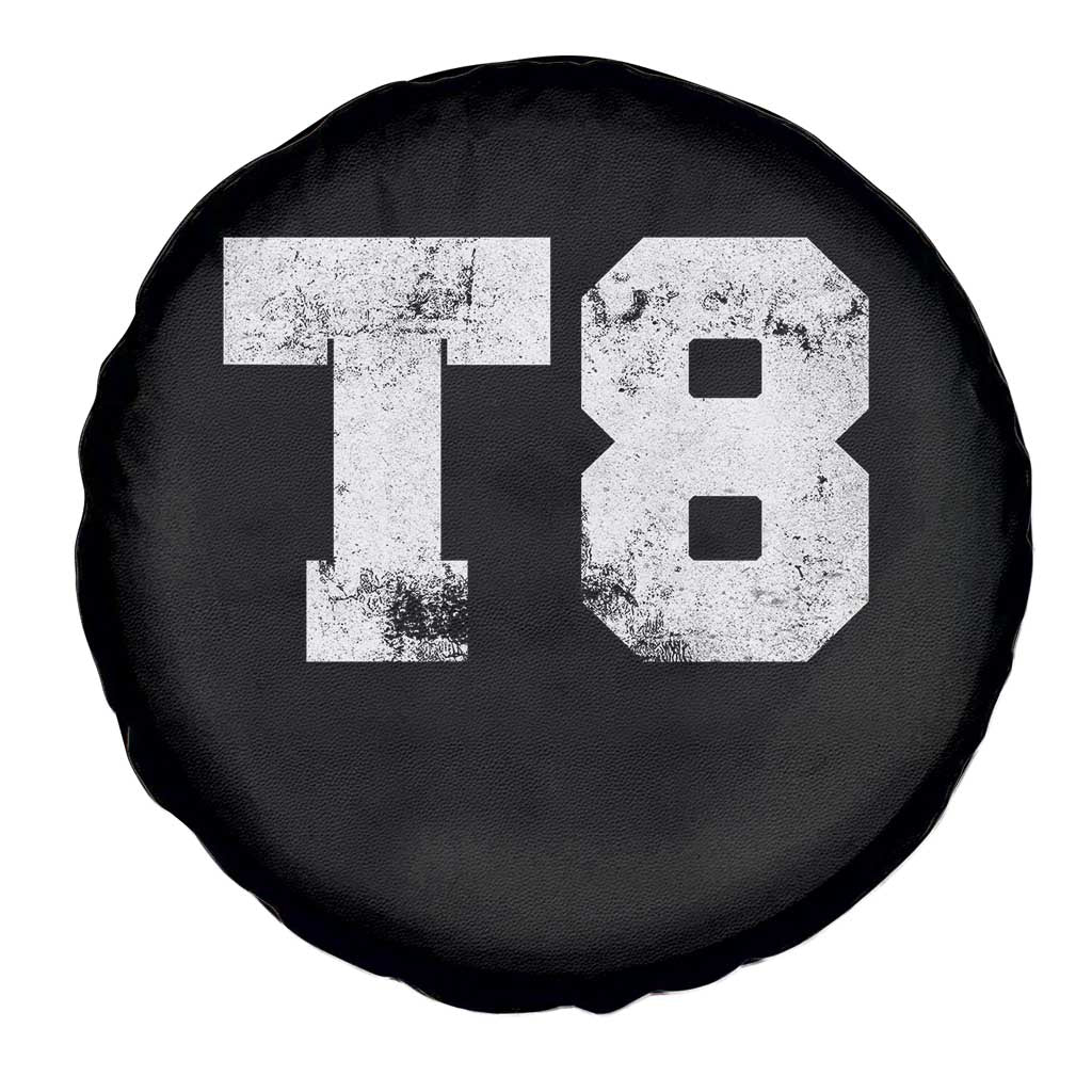 T8 Jersey Spare Tire Cover Concert Inspired Outfit Varsity Sports TS10 Print Your Wear