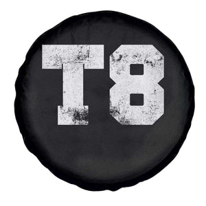 T8 Jersey Spare Tire Cover Concert Inspired Outfit Varsity Sports TS10 Print Your Wear