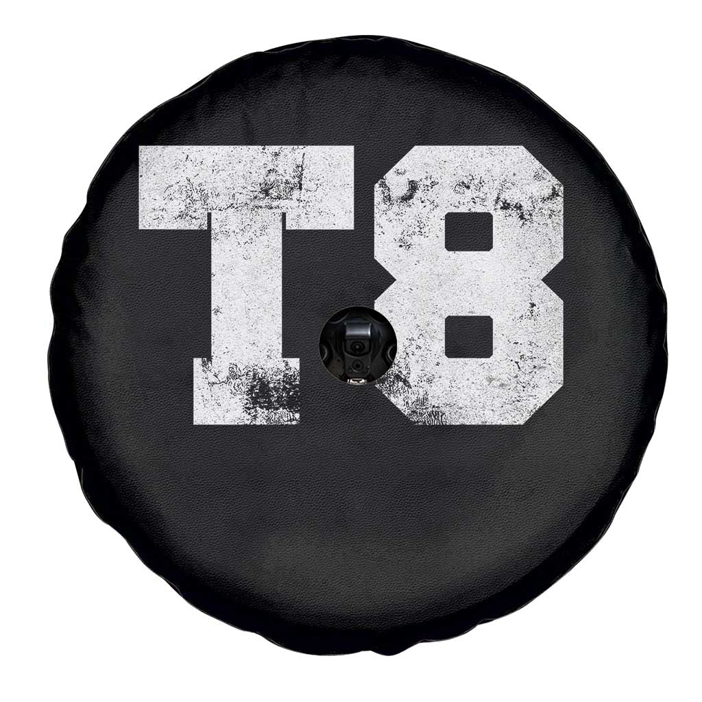 T8 Jersey Spare Tire Cover Concert Inspired Outfit Varsity Sports TS10 Print Your Wear