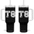 T8 Jersey Tumbler With Handle Concert Inspired Outfit Varsity Sports TS10 One Size: 40 oz Black Print Your Wear