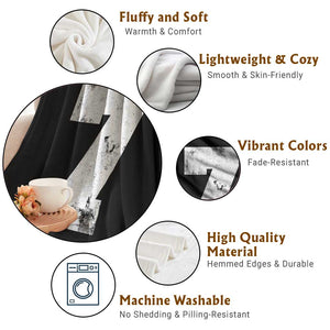 Number 7 Throw Blanket Matching 67 Meme 7th Birthday 7 Years TS10 Print Your Wear