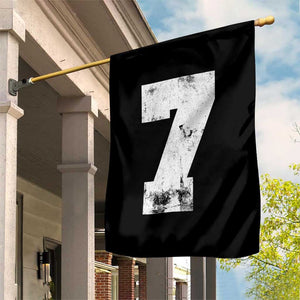 Number 7 Garden Flag Matching 67 Meme 7th Birthday 7 Years TS10 Print Your Wear