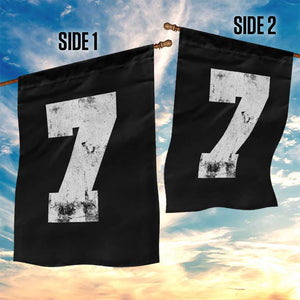 Number 7 Garden Flag Matching 67 Meme 7th Birthday 7 Years TS10 Print Your Wear