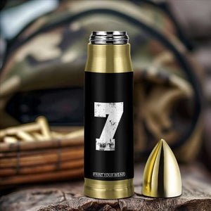 Number 7 Bullet Tumbler Matching 67 Meme 7th Birthday 7 Years TS10 Print Your Wear