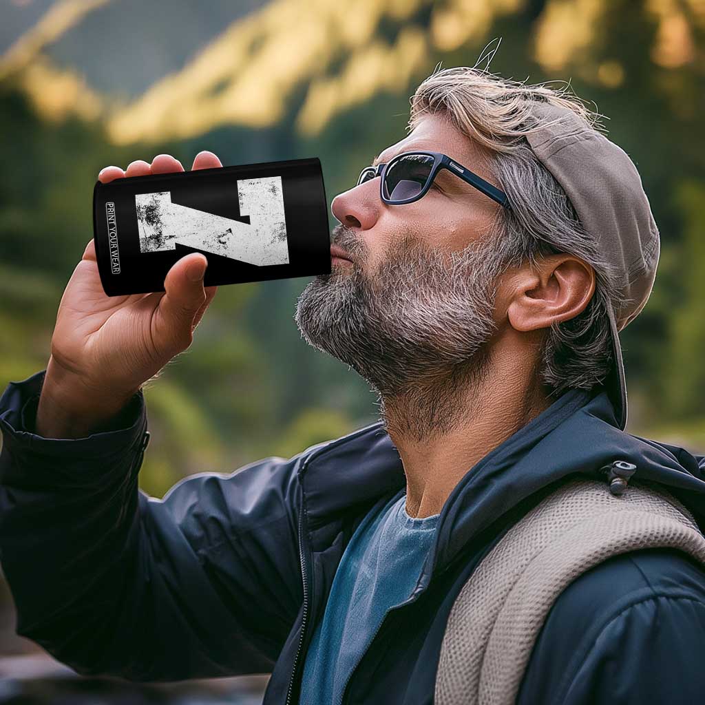 Number 7 4 in 1 Can Cooler Tumbler Matching 67 Meme 7th Birthday 7 Years TS10 Print Your Wear