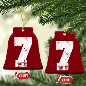 Number 7 Ceramic Ornament Matching 67 Meme 7th Birthday 7 Years TS10 Print Your Wear