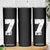 Number 7 Skinny Tumbler Matching 67 Meme 7th Birthday 7 Years TS10 Print Your Wear