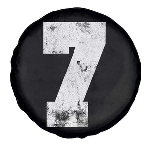 Number 7 Spare Tire Cover Matching 67 Meme 7th Birthday 7 Years TS10 Print Your Wear