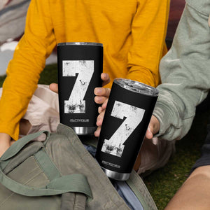 Number 7 Tumbler Cup Matching 67 Meme 7th Birthday 7 Years TS10 Print Your Wear