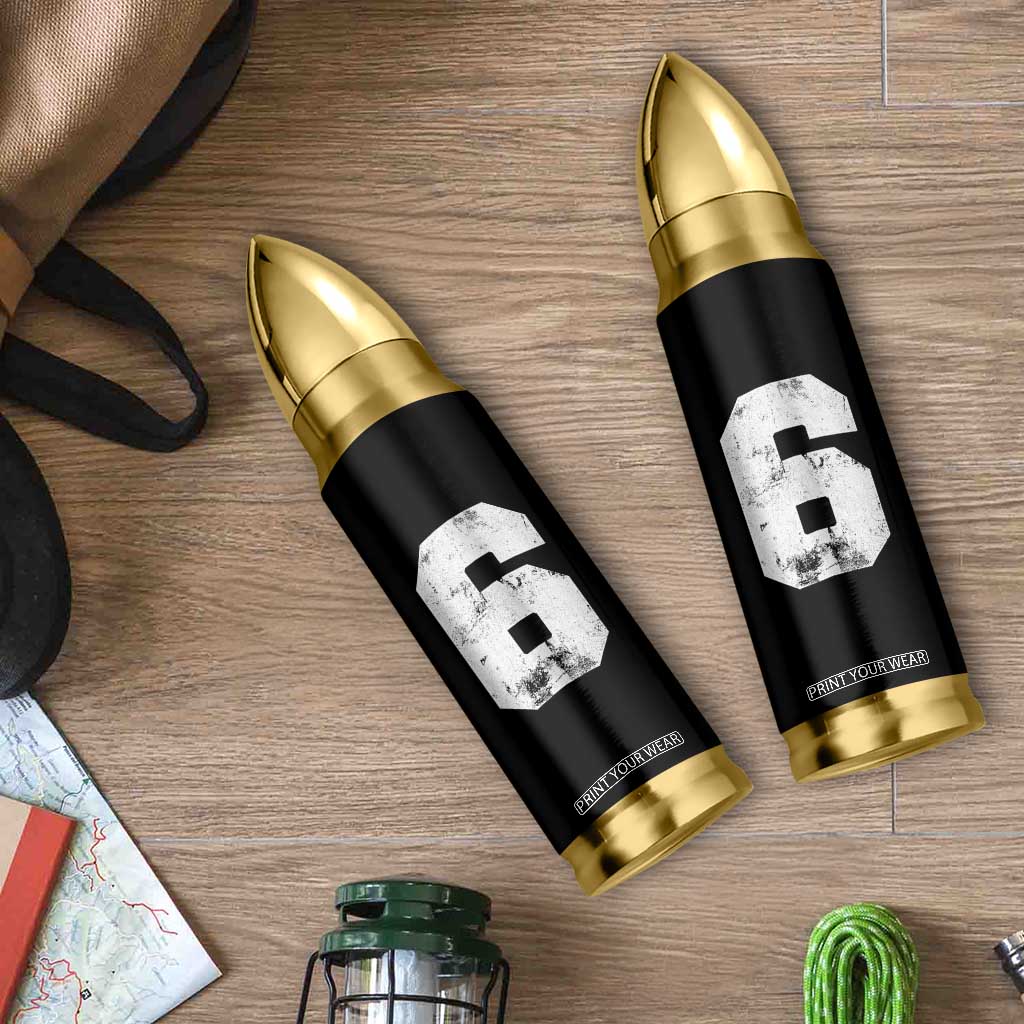 Number 6 Bullet Tumbler Matching 67 Meme 6th Birthday 6 Years TS10 Print Your Wear