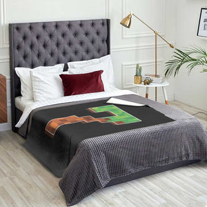 Number 7 Throw Blanket Game Matching 67 Meme Costume 7th Birthday 7 Years TS10 Print Your Wear