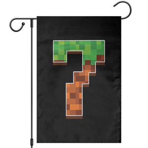 Number 7 Garden Flag Game Matching 67 Meme Costume 7th Birthday 7 Years TS10 Black Print Your Wear