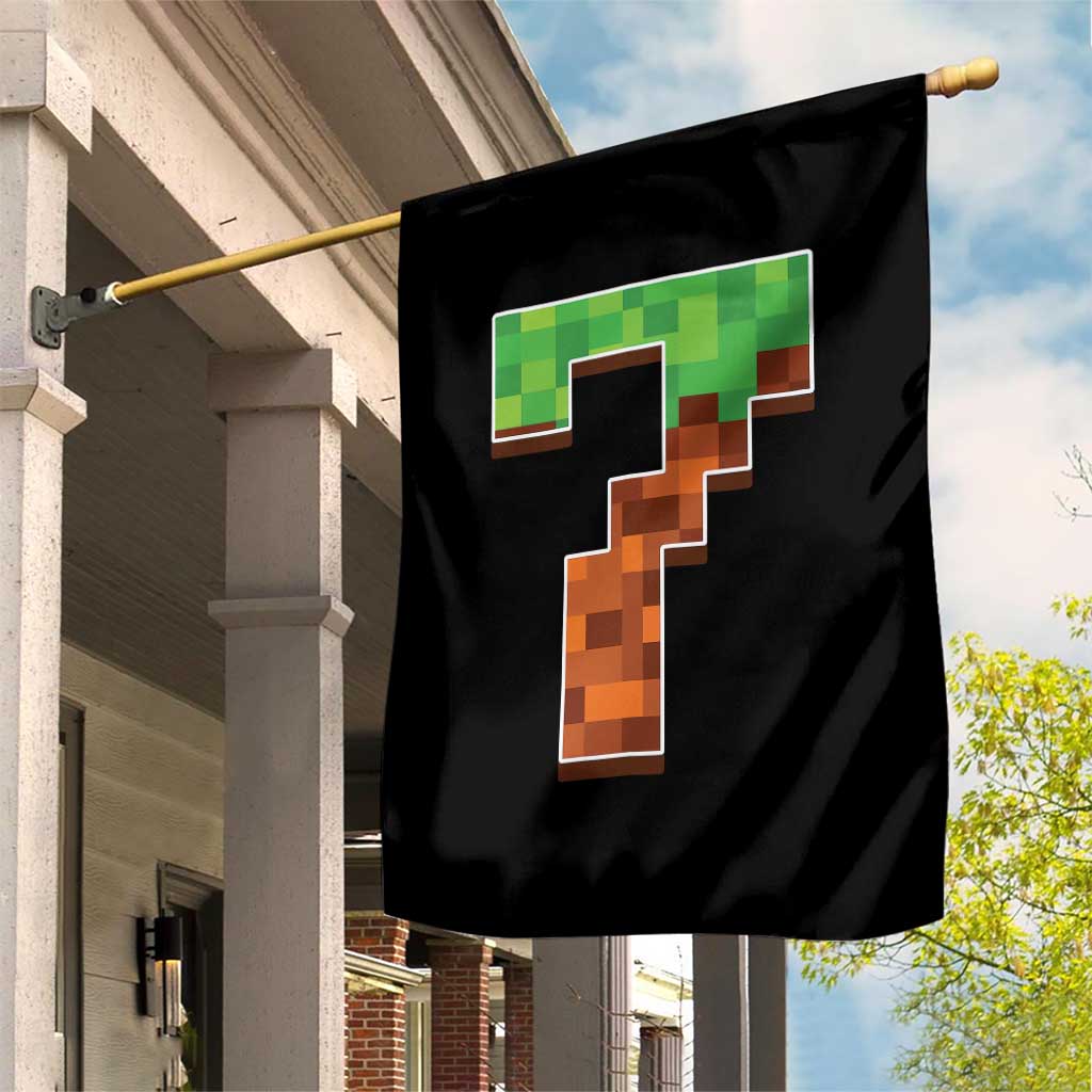 Number 7 Garden Flag Game Matching 67 Meme Costume 7th Birthday 7 Years TS10 Print Your Wear