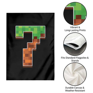Number 7 Garden Flag Game Matching 67 Meme Costume 7th Birthday 7 Years TS10 Print Your Wear