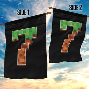 Number 7 Garden Flag Game Matching 67 Meme Costume 7th Birthday 7 Years TS10 Print Your Wear