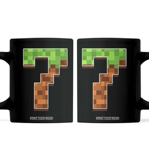 Number 7 Coffee Mug Game Matching 67 Meme Costume 7th Birthday 7 Years TS10 Black Print Your Wear
