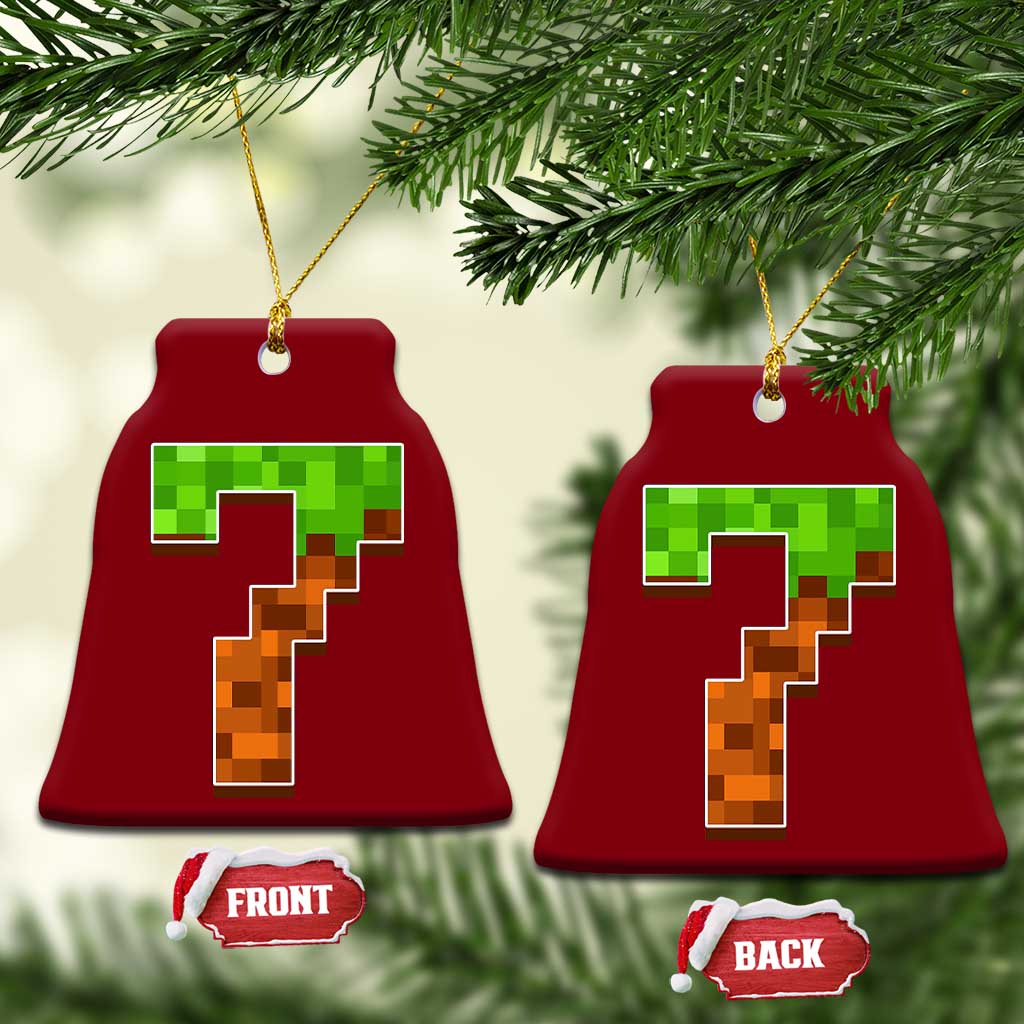 Number 7 Ceramic Ornament Game Matching 67 Meme Costume 7th Birthday 7 Years TS10 Print Your Wear