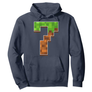 Number 7 Hoodie Game Matching 67 Meme Costume 7th Birthday 7 Years TS10 Navy Print Your Wear