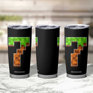 Number 7 Tumbler Cup Game Matching 67 Meme Costume 7th Birthday 7 Years TS10 Print Your Wear