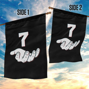 Number 7 Garden Flag Matching 67 Meme Costume 7th Birthday 7 Years TS10 Print Your Wear
