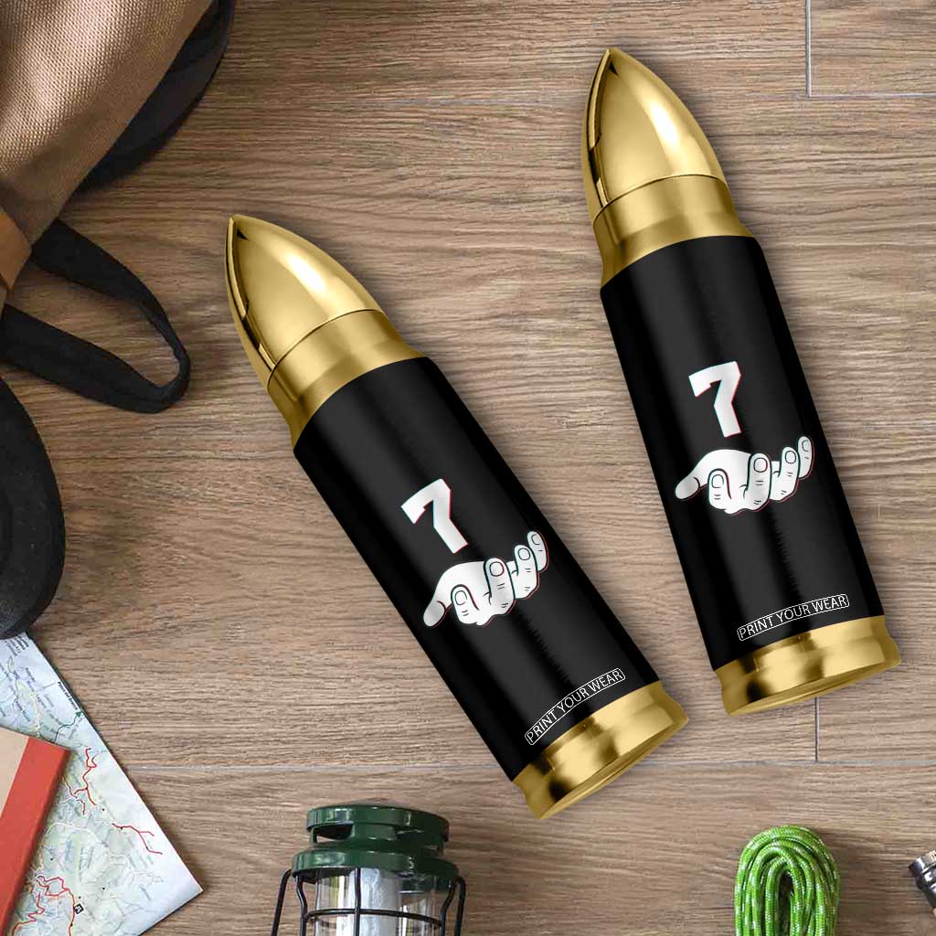Number 7 Bullet Tumbler Matching 67 Meme Costume 7th Birthday 7 Years TS10 Print Your Wear