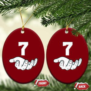 Number 7 Ceramic Ornament Matching 67 Meme Costume 7th Birthday 7 Years TS10 Print Your Wear